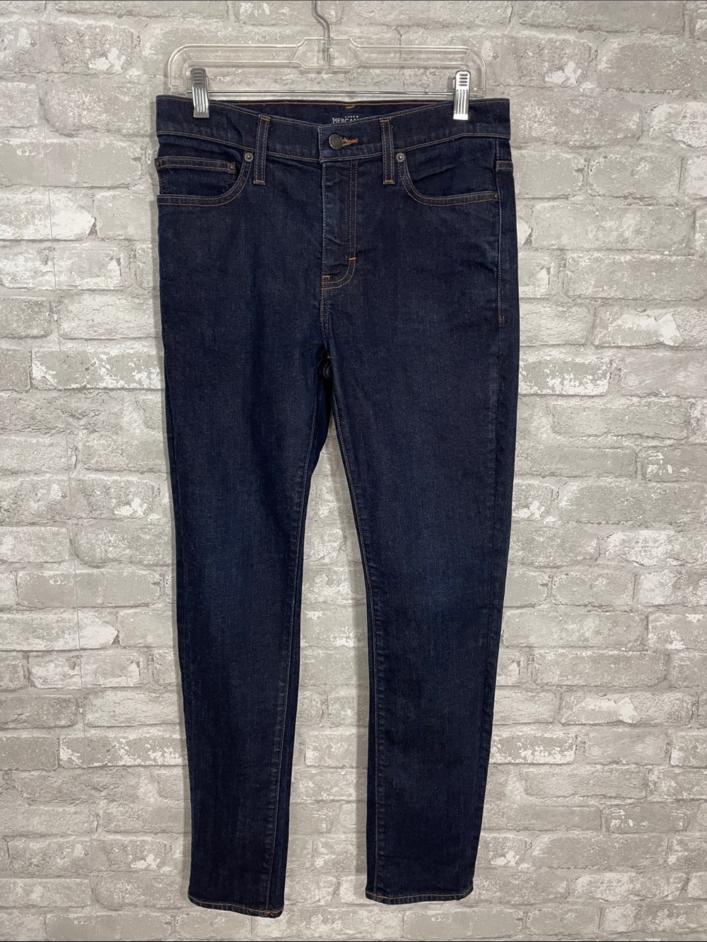J. Crew Men's Slim Jeans - Dark Indigo